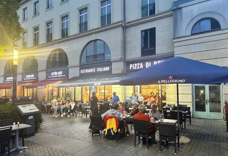 Restaurants bij Val d'Europe