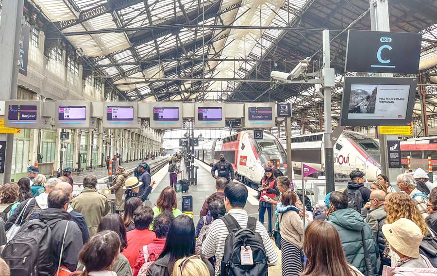 Overstappen TGV Zuid-Frankrijk in Parijs