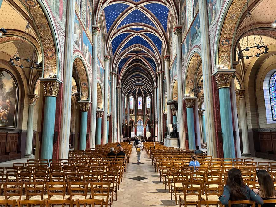 Eglise de Saint-Germain-de-Pres in Parijs