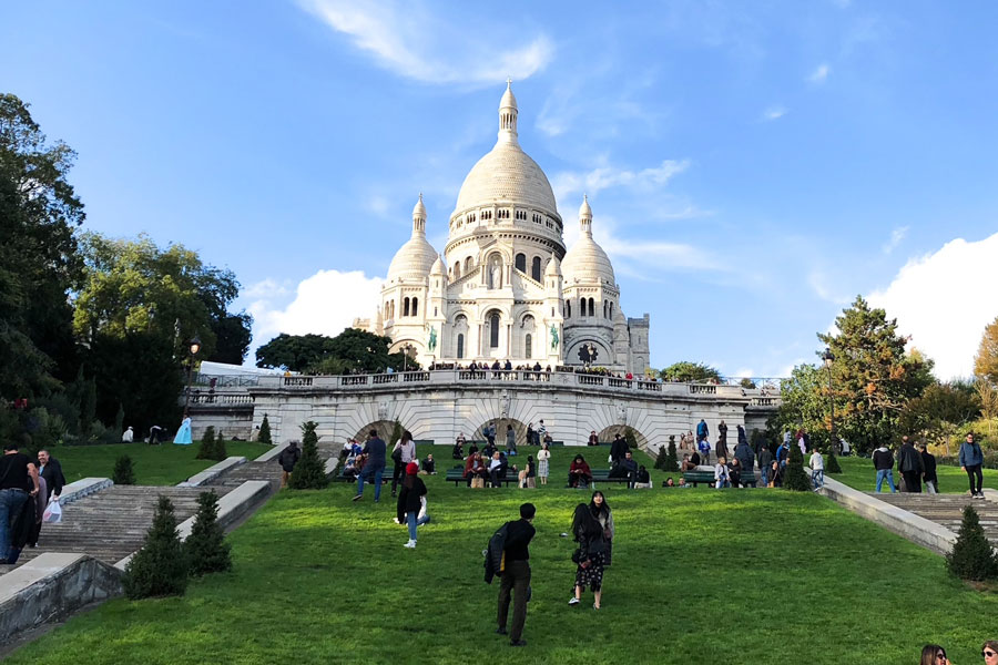 Sacre-Coeur in Parijs