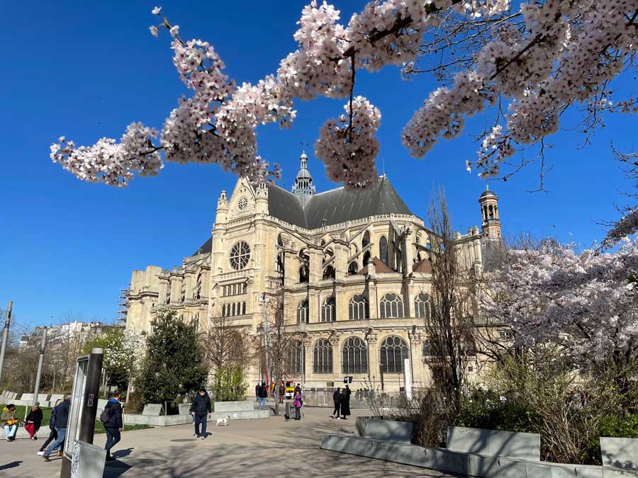 Grote kerken in Parijs: Saint Eustache, in het centrum van Parijs