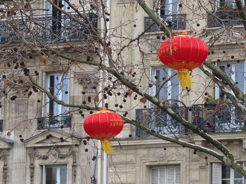 Chinees Nieuwjaar in Parijs