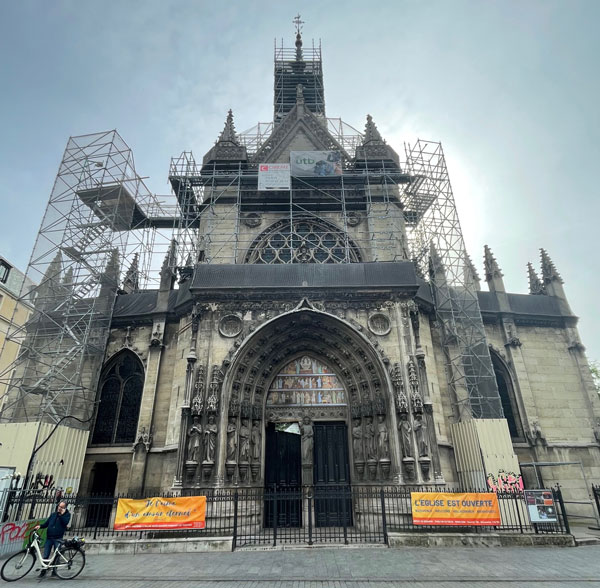 Eglise Saint Laurent in Parijs