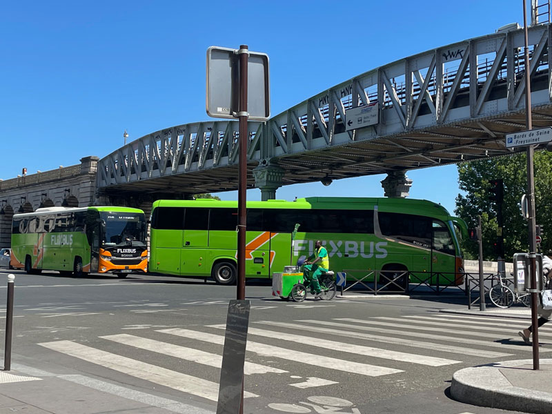 Flixbus naar Parijs