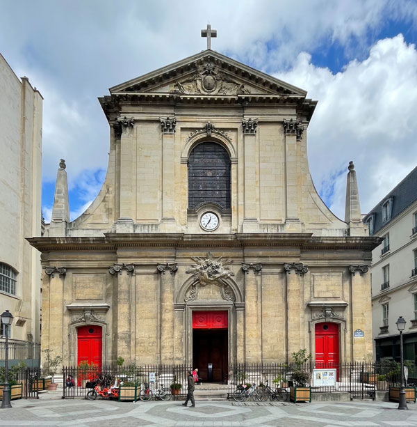 Kerk in het 2e arrondissement van Parijs: de Notre-Dames des Victoires