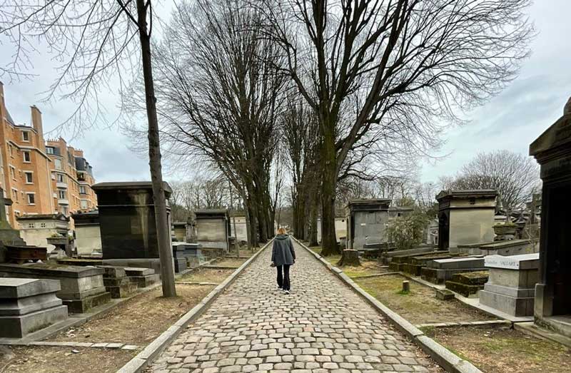 Wandelen tussen de graven op Père-Lachaise